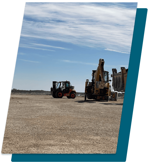 Alto impacto maquinaria de construcción en obras civiles en Argersa, soluciones de ingeniería y gestión de proyectos.